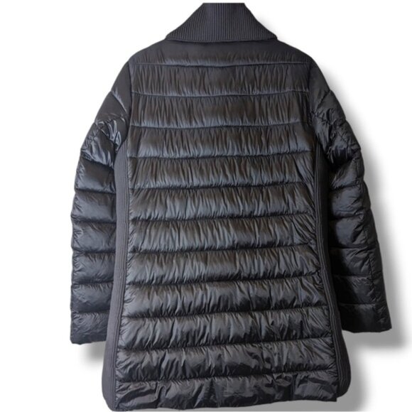 SAVE THE DUCK Women’s Katelyn Water Repellent Puffer Jacket Grey - Picture 6 of 10